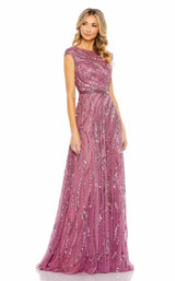 2 of 6 Mac Duggal 5445 Plum