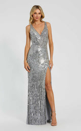 2 of 6 Mac Duggal 5473 Silver