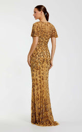 3 of 3 Mac Duggal 5491 Nude/Gold