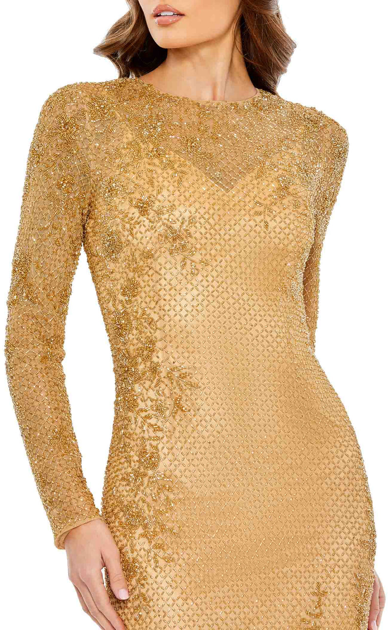 Mac Duggal 5504 Gold