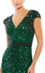 6 of 6 Mac Duggal 5505 Bottle-Green