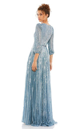 7 of 18 Mac Duggal 5509 Slate-Blue