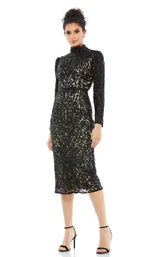 1 of 3 Mac Duggal 5525 Black