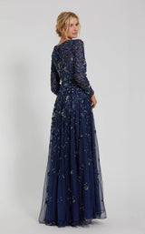 7 of 12 Mac Duggal 5533 Navy