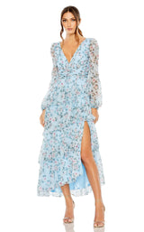 1 of 7 Mac Duggal 55880 Aqua-Multi