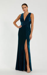 1 of 3 Mac Duggal 55957 Ocean-Blue