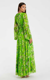 3 of 3 Mac Duggal 56013 Green Multi