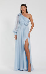1 of 3 Mac Duggal 56070 Powder Blue