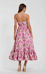 3 of 3 Mac Duggal 56092 Pink-Multi