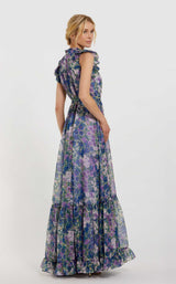 3 of 3 Mac Duggal 56116 Lilac Multi