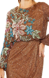 11 of 13 Mac Duggal 5615 Mocha