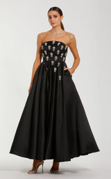 1 of 6 Mac Duggal 56199 Black
