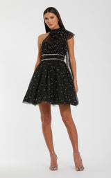 1 of 3 Mac Duggal 56205 Black/Ivory