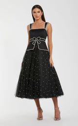 1 of 3 Mac Duggal 56206 Black/Ivory