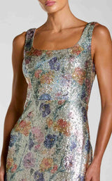 2 of 3 Mac Duggal 56388 Silver Multi