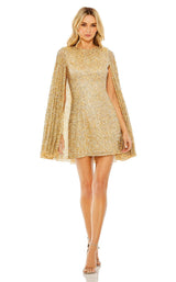 1 of 3 Mac Duggal 5931 Gold