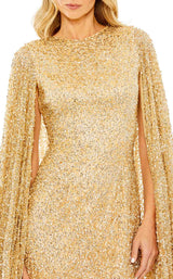 2 of 3 Mac Duggal 5931 Gold