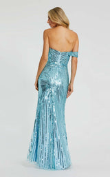 5 of 6 Mac Duggal 6072 Aqua