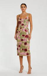1 of 3 Mac Duggal 6124 Nude Multi
