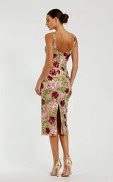 3 of 3 Mac Duggal 6124 Nude Multi