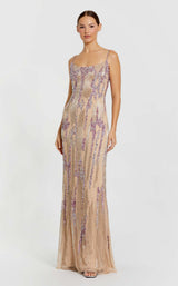 1 of 3 Mac Duggal 6150 Nude