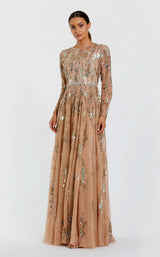 1 of 3 Mac Duggal 6181 Taupe