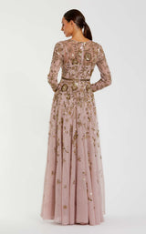 5 of 5 Mac Duggal 6182 Mocha-Multi