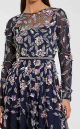 4 of 5 Mac Duggal 6183 Midnight-Multi