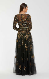 3 of 3 Mac Duggal 6200 Black/Gold