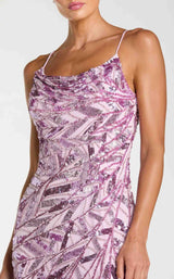 2 of 3 Mac Duggal 6214 Lilac