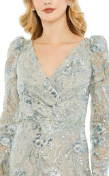 2 of 3 Mac Duggal 68190 Seafoam