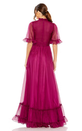 5 of 9 Mac Duggal 68229 Raspberry