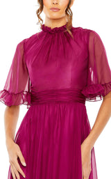 8 of 9 Mac Duggal 68229 Raspberry