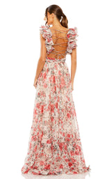 3 of 3 Mac Duggal 68518 Rose Multi