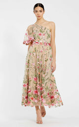 1 of 6 Mac Duggal 68607 Pink Multi