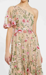 3 of 6 Mac Duggal 68607 Pink Multi