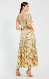 6 of 6 Mac Duggal 68607 Yellow Multi