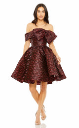 1 of 3 Mac Duggal 68622 Ruby