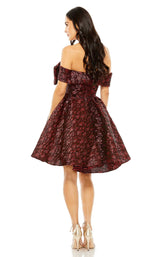 3 of 3 Mac Duggal 68622 Ruby