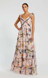 1 of 3 Mac Duggal 68742 Pink Multi