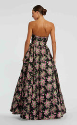 3 of 3 Mac Duggal 68780 Black-Multi