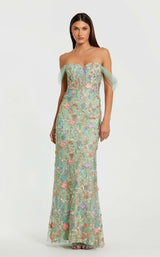1 of 3 Mac Duggal 68809 Sage Multi