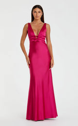 1 of 3 Mac Duggal 68855 Raspberry
