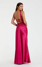 3 of 3 Mac Duggal 68855 Raspberry