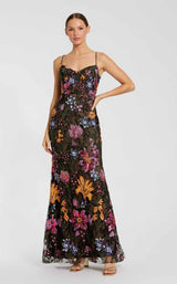1 of 3 Mac Duggal 68885 Black Multi