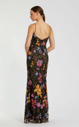 3 of 3 Mac Duggal 68885 Black Multi