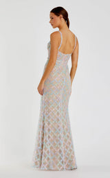 3 of 3 Mac Duggal 68886 Pastel Multi