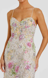 2 of 3 Mac Duggal 68891 Ivory Multi