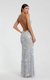 3 of 3 Mac Duggal 68892 Powder Blue