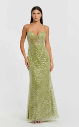 1 of 6 Mac Duggal 68895 Apple Green